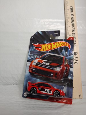 2020 Hot Wheels HW 2008 Ford Focus GDG44 Red, White, Black  8 1  5 GRP18-K510 4
