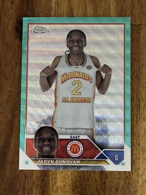 2023 Topps  Chrome Jadyn Donovan McDonald's All American 93/199 Green Prizm #76 