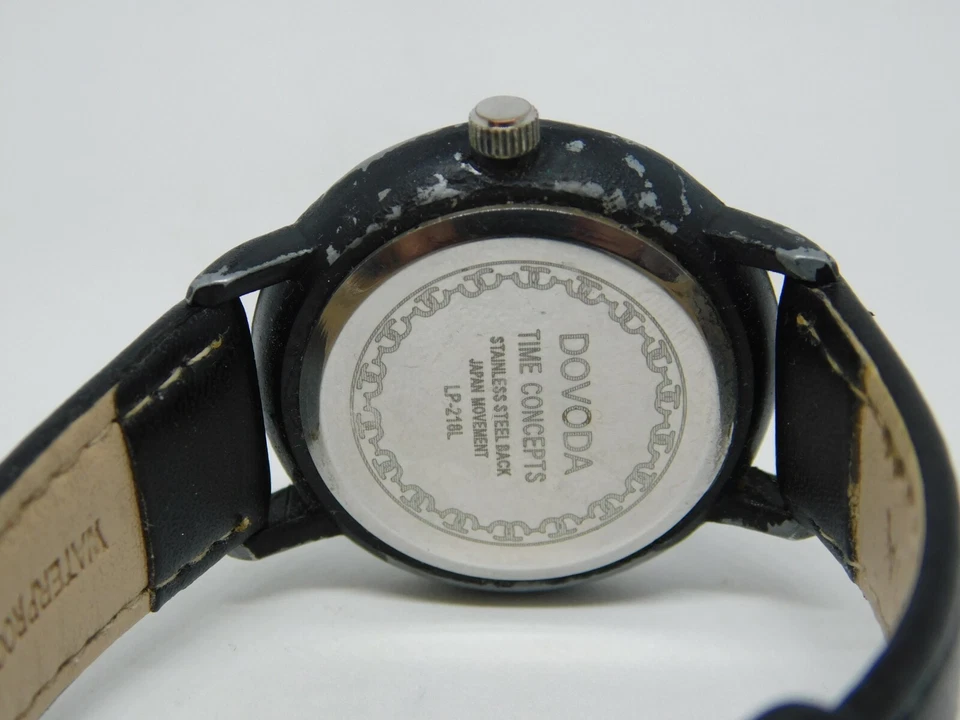 Reloj Mujer Dovoda Time Concepts LP-218L Cuero Genuino Cuarzo Batería Nueva Foto 4 de 4