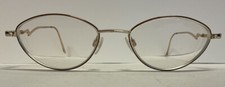 Vintage Joan Collins Eyeglasses, 9620 Gold Oval Full Rim Frames