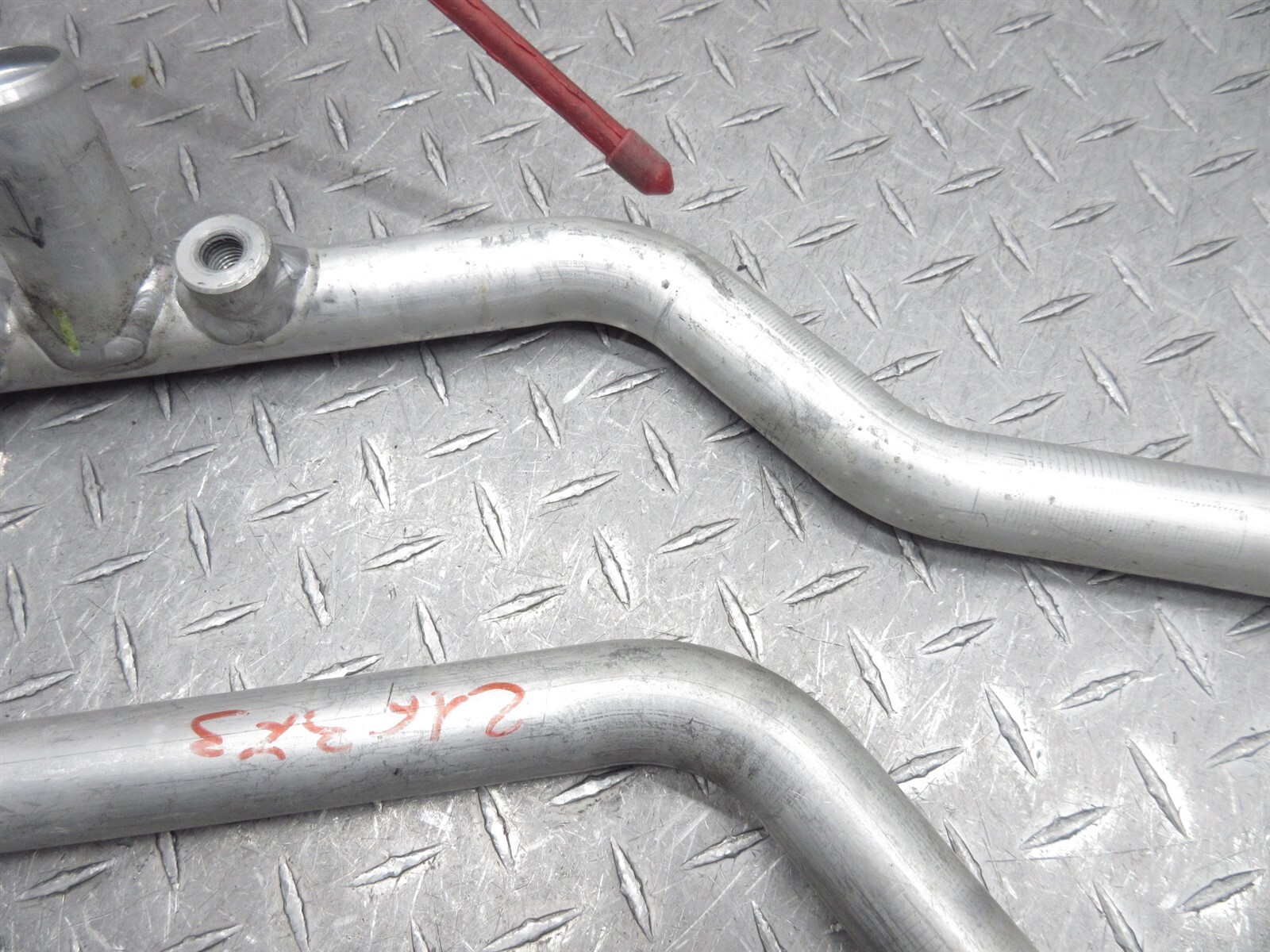2008 Ferrari F430 Spider 216373 216372 Radiator Hose Pipe Line Delivery Return