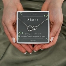 Birthday Gift for My Big or Little Sister - Sister Gifts for 2