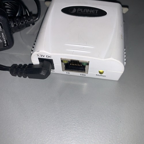 PLANET FPS-1101 Direct Attached 10/100Mbps Fast Ethernet Print Server with Power - Picture 2 of 3