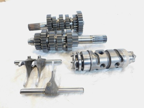 Ducati Monster SuperSport 800 Engine Transmission Gears & Shifter Drum & Forks - Picture 5 of 8