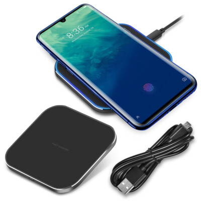 Induktives Schnell Ladegerät für ZTE Axon 9 Pro QI Wireless Ladestation Kabellos