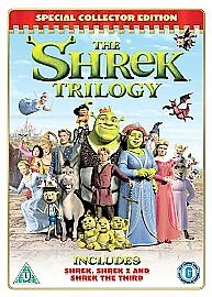 The Shrek Trilogy DVD (2007) Andrew Adamson cert U 3 discs Fast and FREE P & P - Bild 1 von 1
