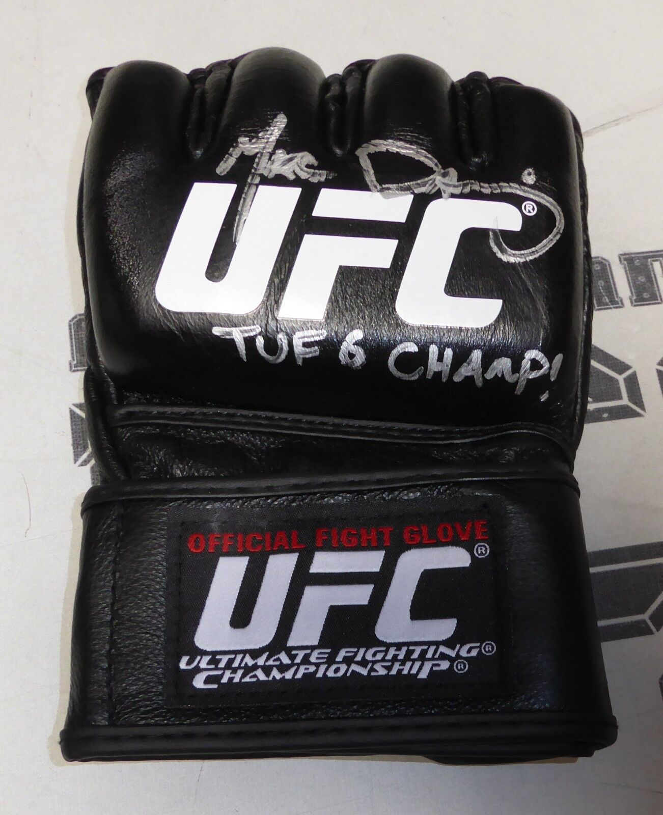 Large special price !! Mac Danzig shipfree Signed Official UFC Fight PSA Ultimate DNA The Glove
