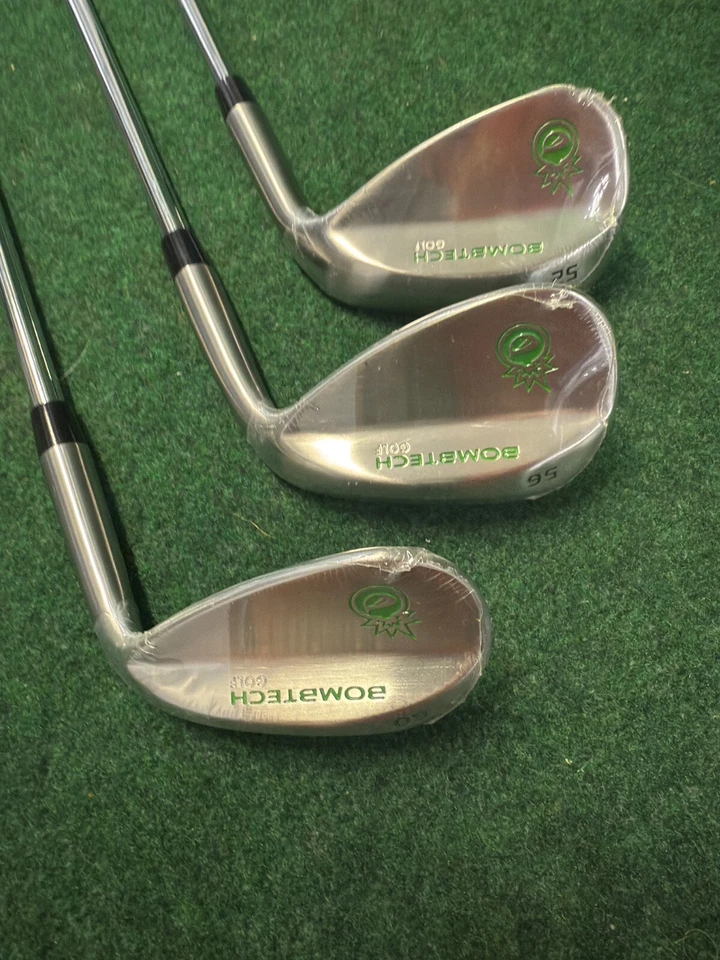 Bombtech Grenade Wedge Set (Gap, Sand, Lob) Steel Shafts 52* 56* 60* Golf Clubs  - Image 2 of 4