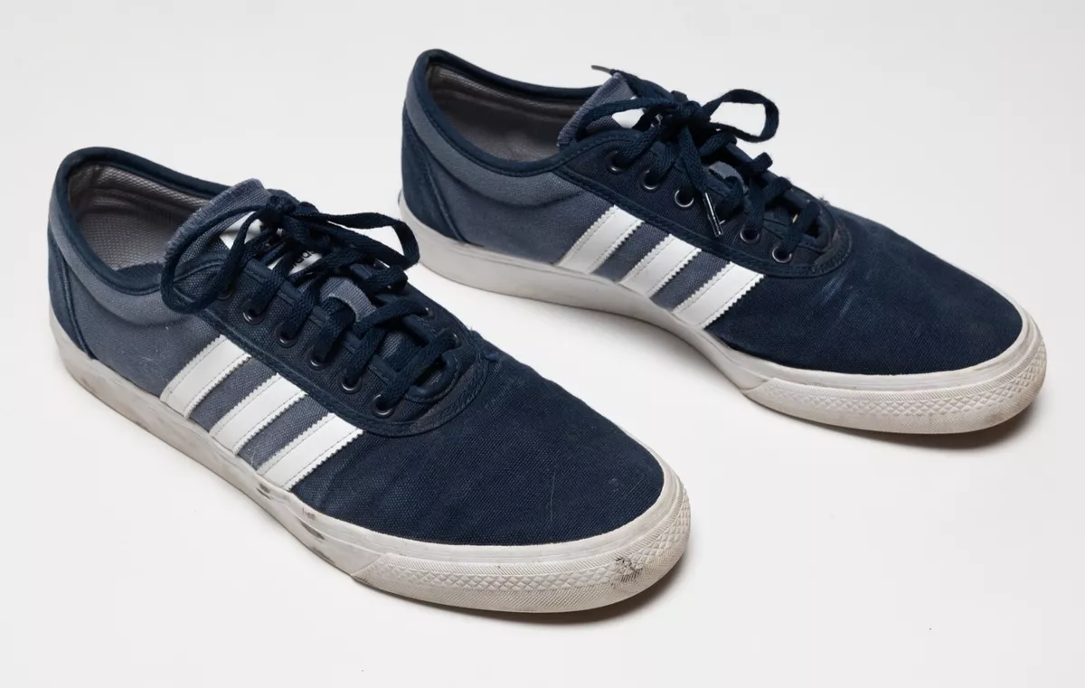 Mens adidas Adi-ease Adiease Shoe Navy Blue Canvas Size US 12.5 | eBay