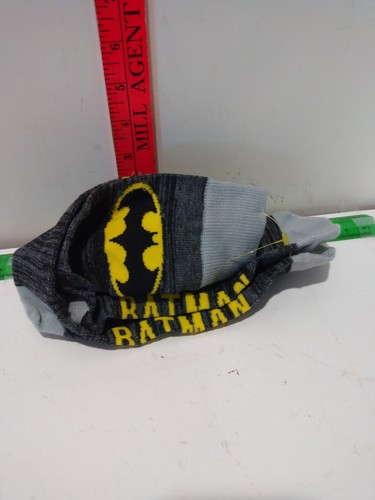 Classic Batman Emblem TM DC Comics Crew Socks Men's 10-13 NEW - Picture 2 of 2