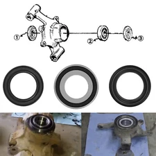 Front & Rear Wheel Bearing and Seals Kit 25-1434 for Arctic Cat 250 300 375 400