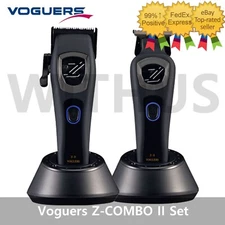 Voguers Z-COMBOII Set Z-CLIPPER & Z-TRIMMER Set Electric Hair Clipper & Trimmer=