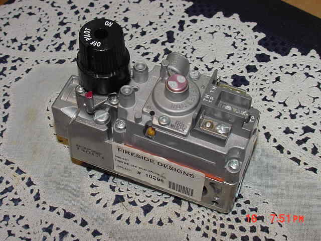 Heatilator Fireplace Gas Valve HNG BE-36C / RobertShaw 7000 MVRLC