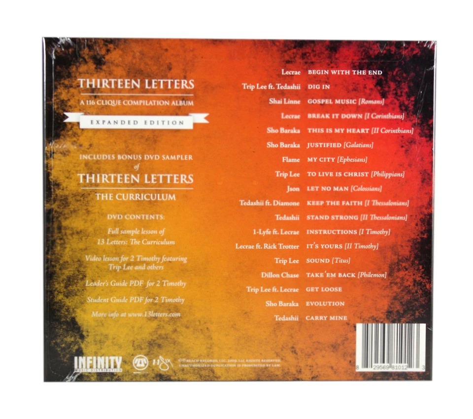 116 Clique - 13 Letters Compilation Album NEW Music CD and DVD Expanded Edition Foto 2 de 2