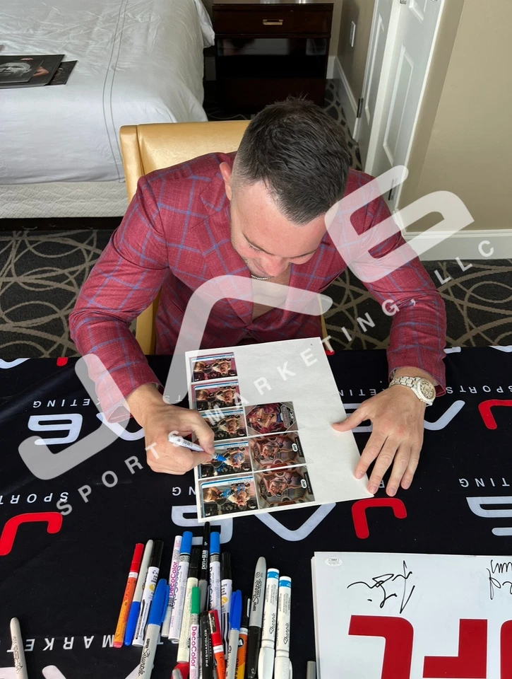 Colby Covington autographed 2022 Panini card #17 UFC PSA Encapsulated - Image 3 of 3