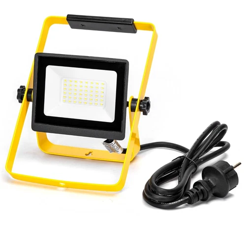 FARO A LED LUCE PER CANTIERE FARETTO LAMPADA LUCE DA LAVORO 50W