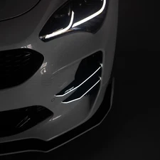 LED Devil's Claws Front Bumper Canards for Kia Stinger [US Inventory]