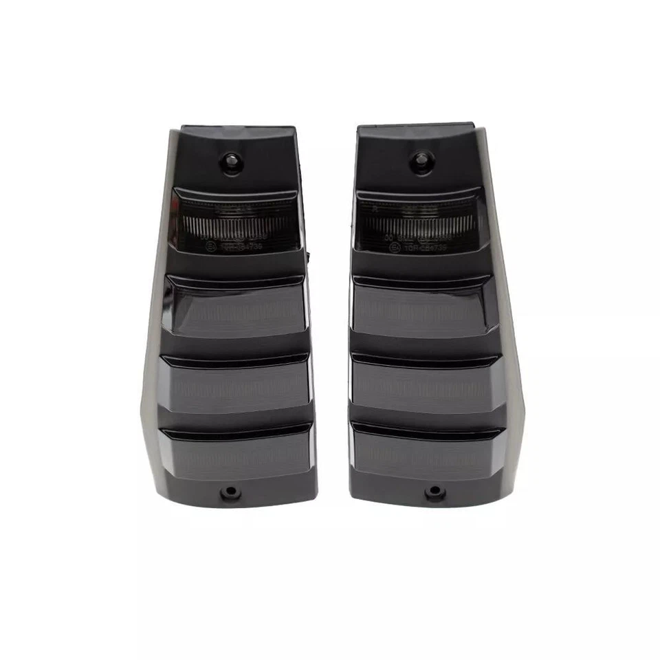 Smoked LED Front Side Marker Day Running Light Lamp For 1984-96 Jeep Cherokee XJ - Image 4 of 4