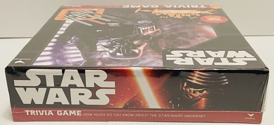 Star Wars Trivia Juego 650+ Preguntas 4 Rompecabezas Sable de Luz NUEVO Precintado Cardenal. Foto 4 de 4