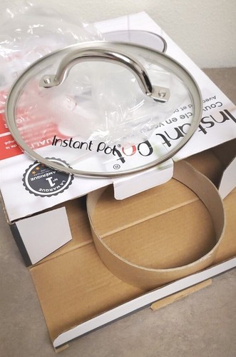 Genuine Instant Pot Tempered Glass Lid, Clear 7.6 Inch, Mini 3 Quart - Picture 3 of 4