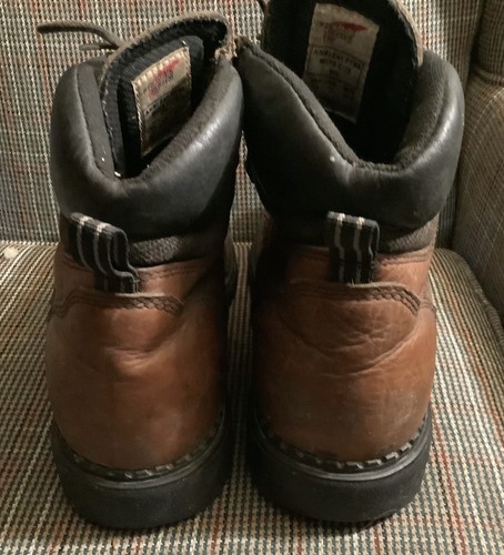 Red Wing Dynaforce Steel Toe Work Boots Men's Size 12D Brown 2226 D - Picture 6 of 7