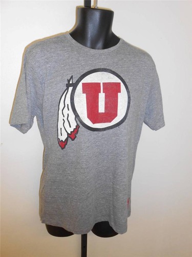 NEW University of Utah Utes Adult Mens Sizes S-M Gray Adidas Shirt - Picture 3 of 8