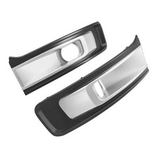 For Ford Flex 2013-2019 Driver Passenger Side Pair Fog Lights Lamp Trim Cover For Ford Flex 2013-2019 Driver Passenger Side Pair Fog Lights Lamp Trim Cover