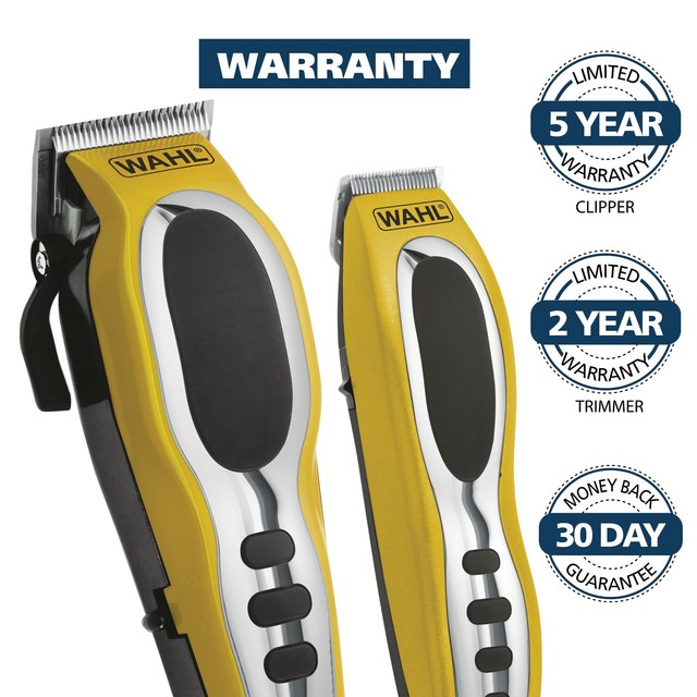 Wahl 79520-3101 Groom Pro Haircut Kit - Yellow/Black for ...