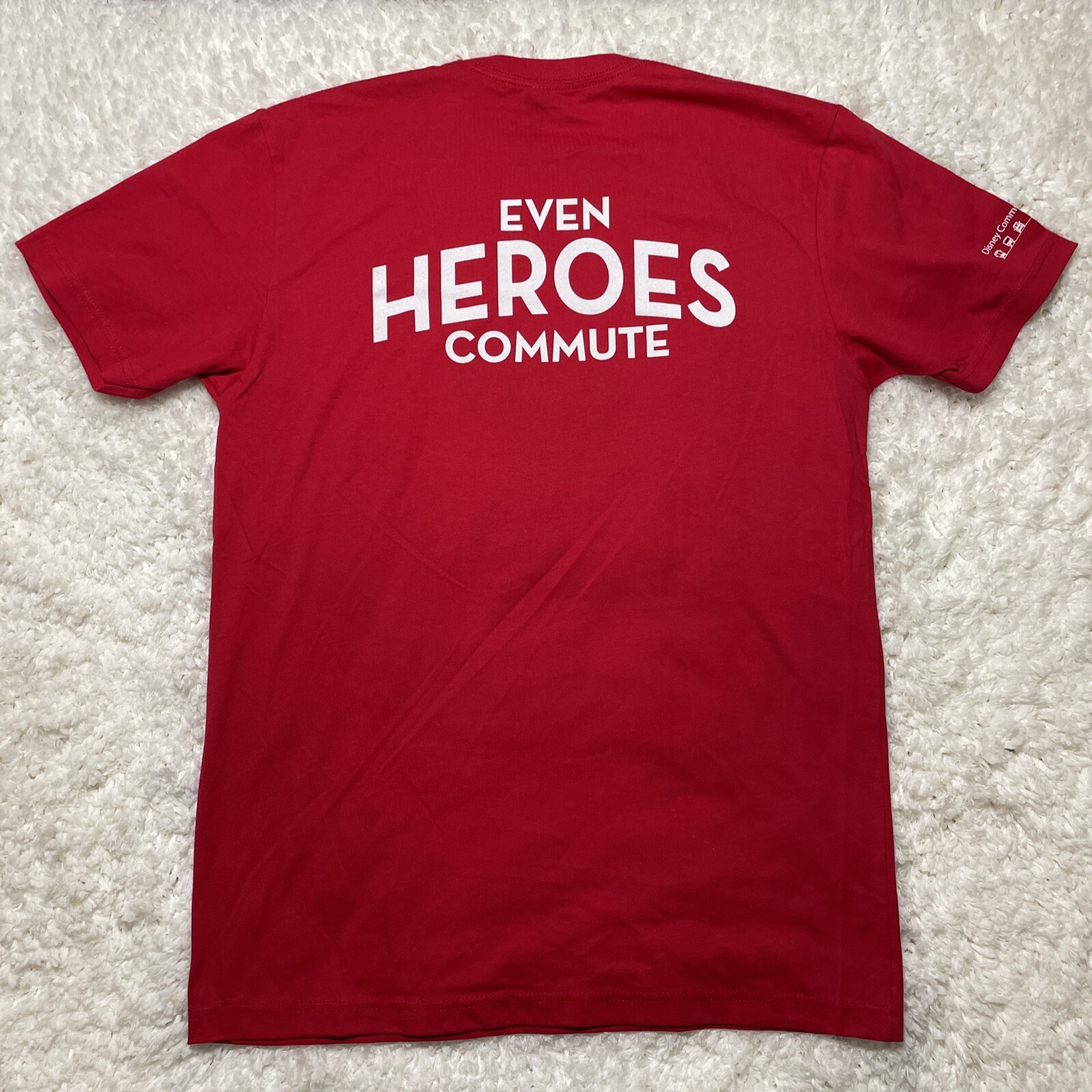 Incredibles Promo Shirt Adult Medium Red Disney Pixar