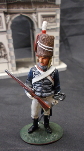 Soldat De Plomb 1er Empire Del Prado - Dragon Cavalerie Légère Légion Allemande 1808 - Échelle 1:32