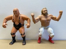 KING KONG BUNDY & Big Jon Stud WWF WRESTLING SUPERSTARS VINTAGE 1985 LJN FIGURE