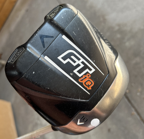 CALLAWAY FTiq DRIVER 10* MITSUBISHI FUBUKI 60 REGULAR-FLEX GRAPHITE, MRH