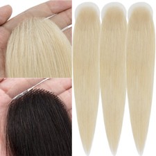 Bald Spot Remy Human Hair Patch Women Full Lace Non-Surgical Hairpiece Topper