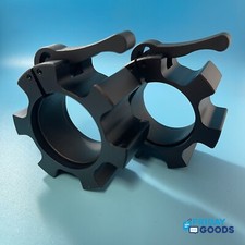 Brand New aluminum Olympic Clamps Collars Clips 2  Bar Barbell, FREE SHIPPING