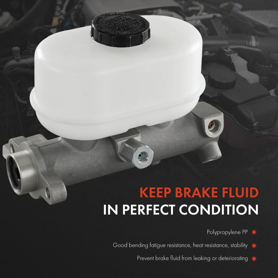 Cilindro mestre de freio com reservatório e sensor para Ford Econoline Super Duty 96-98 - Imagem 3 de 4