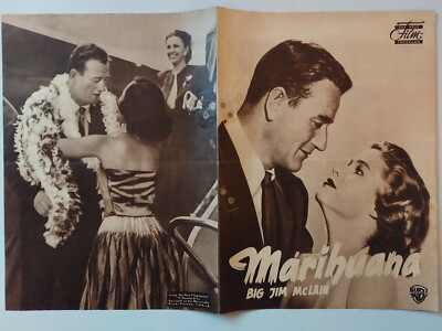 DNF 1953  Marihuana - Big Jim McLain  John Wayne, Nancy Olsen, James, Arness