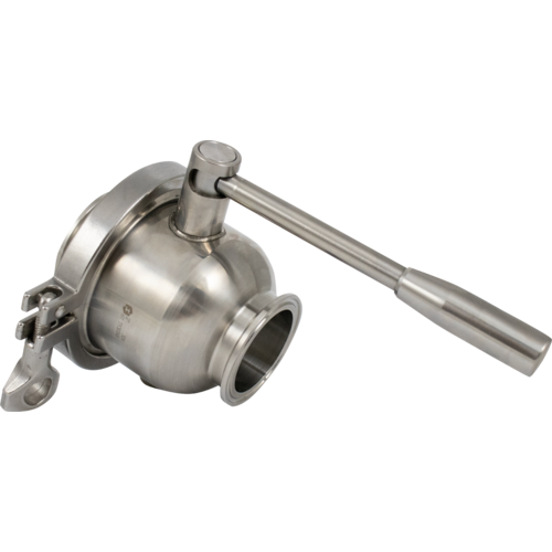ForgeFit® Stainless Ball Valve | Full Port | 2" T.C. Use for Conical Dump, Hoses - Picture 7 of 10