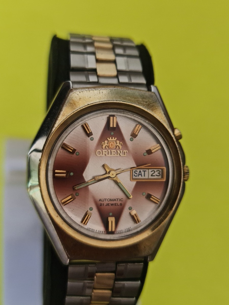 ORIENT ダイバー automatic 21jewels 自動巻き　腕時計 ORIENT WORLD DIVER 3 Star 21 Jewels Automatic Steel 44mm Vintage