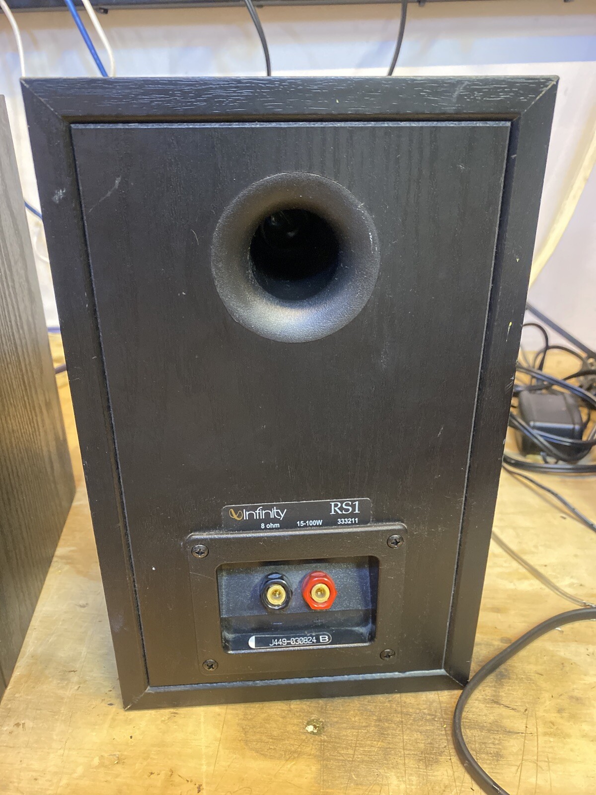 infinity rs1 bookshelf speakers