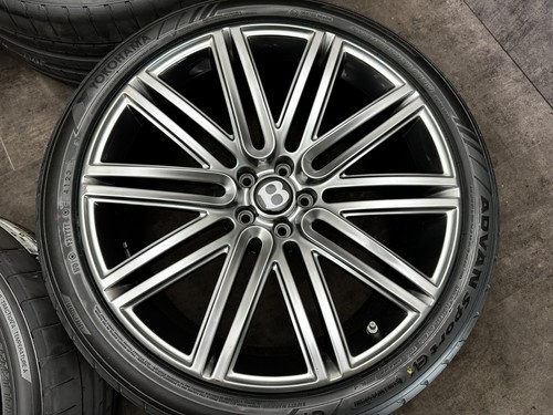 Llantas de aleación 21" BENTLEY CONTINENTAL GT GTC SPEED 2004-2018 neumáticos Yoko genuinos - Imagen 4 de 22