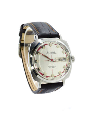 Bulova Oceanographer 333 Feet Automatik Taucheruhr mit Kalender ( Tag / Datum )