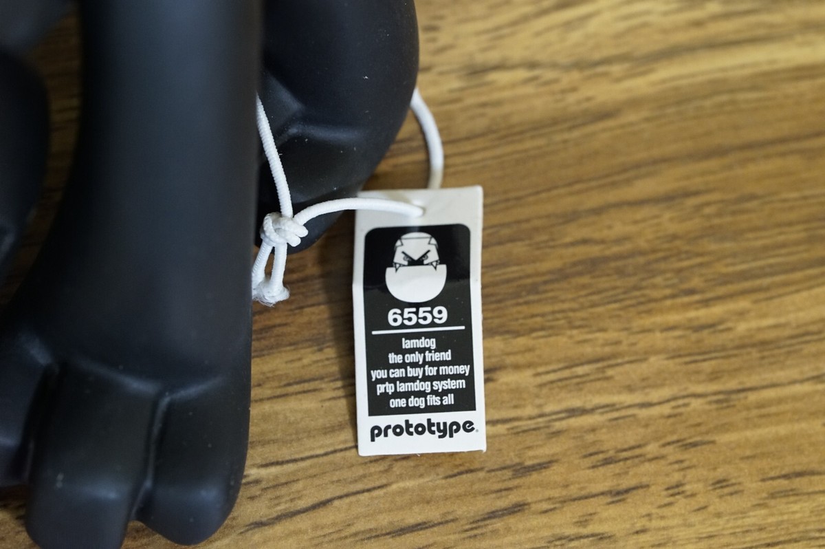 Michael Lau lamdog prototype vinyl figure black version | eBay