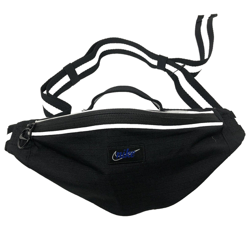 Nike Heritage Retro Fanny Pack Small Black and White Belt Bag NWT