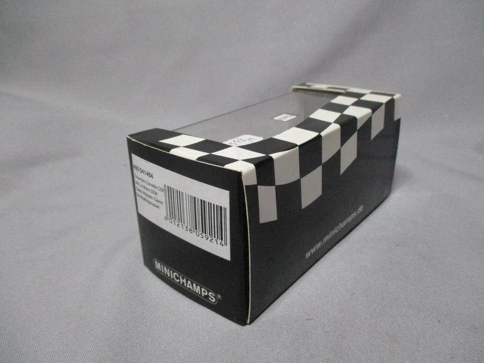 W835 MINICHAMPS CORVETTE C5-R GTS 24th LE MANS 2004 1/43 Ref 400 041464 NB - Photo 4/4
