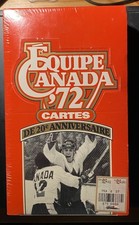 '72 Team Canada 20th Anniversary Hockey Factory Sealed Wax Box French RARE🔥