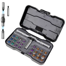 24-in-1 Magnetic Screwdriver Set,Multifunction Screwdriver Drill Bit Set,Househ