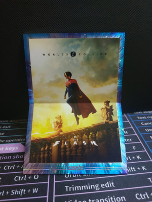 2024 Kakawow WB Cosmos 100th The Flash /245 CWQ-HB-09 Collection Poster 