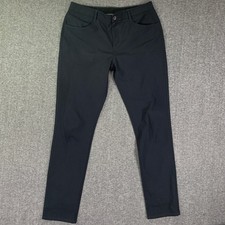 Vuori Meta Pants Men 33x32 Black Performance Athleisure Chino