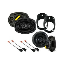 Fits Dodge Ram Truck 2500/3500 2003-2005 OEM Speaker Upgrade Kicker DS Package