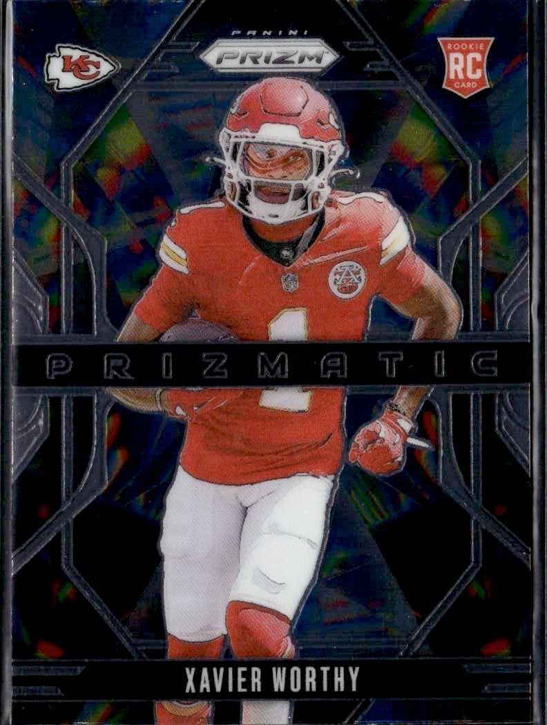2024 Panini Prizm - Prizmatic Xavier Worthy #14 (RC)